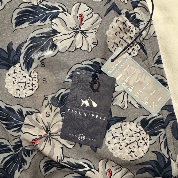 Fish Hippie Performance Swim Short - Picture 2 of 2